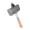 thumbnail image 2 of Double-Sided Sandwich Pan Non-Stick Pancake Maker Bread Toast Machine DIY Aluminum Alloy Tools Kitchen Oven Mold, 2 of 7
