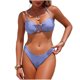 thumbnail image 2 of Tankini para mujer, bikini con escote en V y tirantes, traje de baño dividido, traje de baño dividido, traje de baño de dos piezas para mujer, trajes de baño tankini para mujer, traje de baño de 2 pie, 2 of 4
