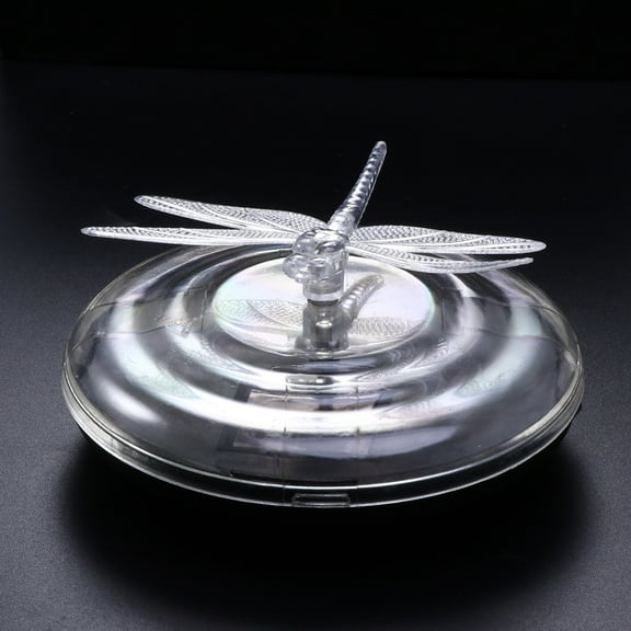 Raindrops Solar Powered Floating Light for Pool with Changing LED Waterproof Plastic Lamp for Decoration