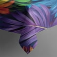 thumbnail image 5 of Colorful Leaf Pattern Square Tablecloth,Waterproof Square Table Cover,Wipeable Spillproof Washable Table Cover for Home Kitchen Party Decor 52"x52"(132x132cm), 5 of 6