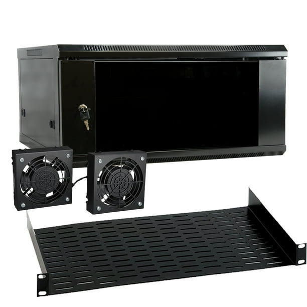 MegaMounts 4U Wall Mount Rack Enclosure Server