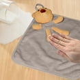 thumbnail image 3 of Hand Towel, Super Soft Textured Handkerchief, Highly Absorbent for Instant Dry, Hanging Loop for Easy Storage, Gym Bathroom, 3 of 8