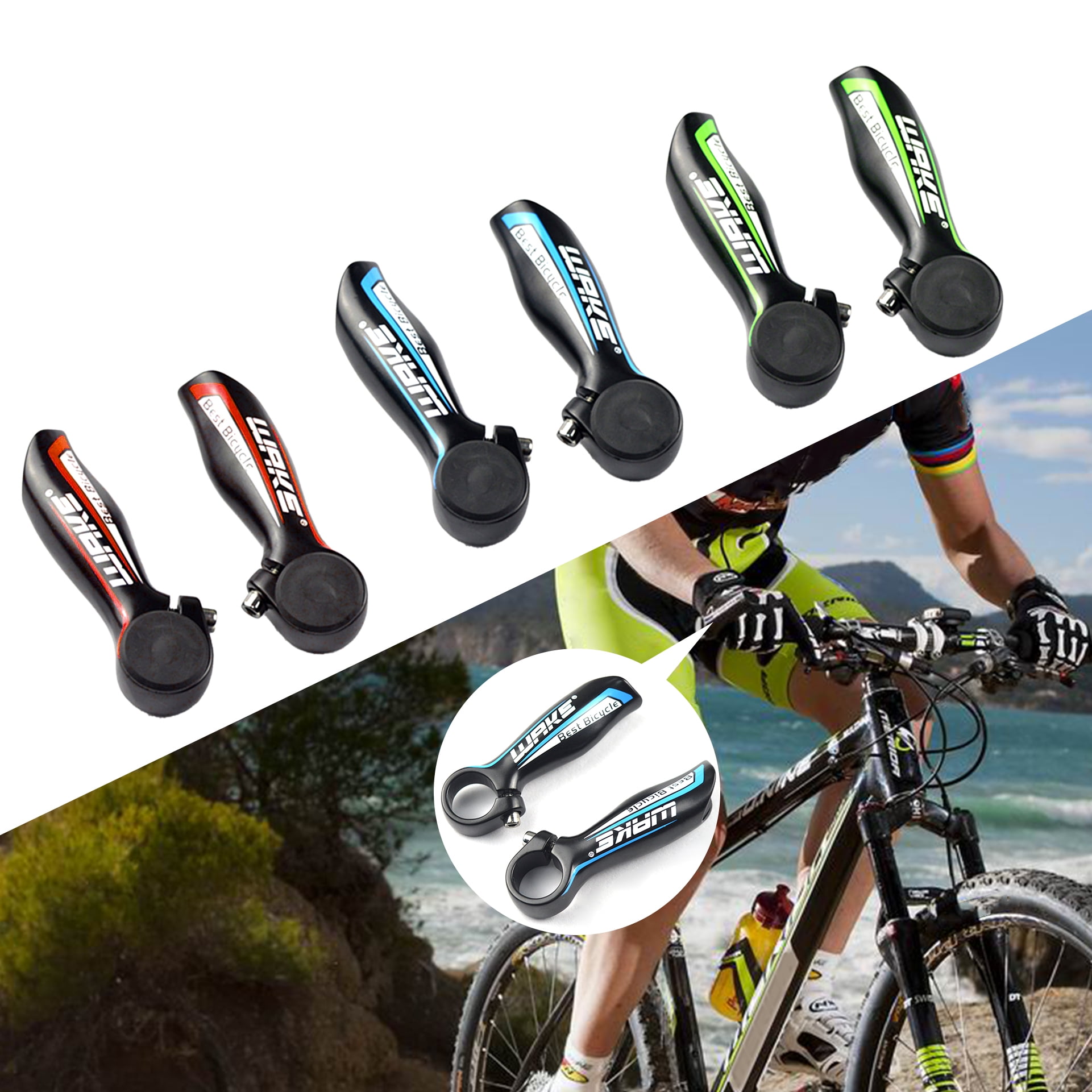 Curved bar ends for cycle sale