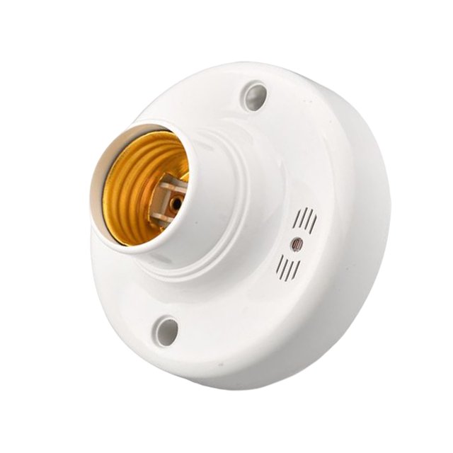 Wosthever Portalámparas con Control de luz y sonido LED, portalámparas con base para lámpara, portalámparas para pasillo, sala de estar, garaje Iluminación y accesorios Wosthever HA036280-00
