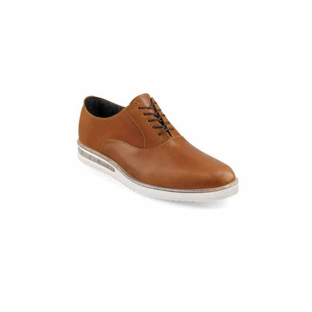 Zapato De Piel Color Miel Mundo Terra 030374