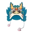 thumbnail image 2 of S SERENABLE Chinese Dragon Hat Dragon Decoration Hat Material Cute Animal Hat DIY Craft Accessory Dragon Cap Ornament Dragon Head Hat Blue, 2 of 8