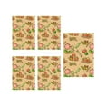 thumbnail image 2 of Rapeiae Christmas Wrapping Paper Kraft Gift Wrap Holiday Packaging Paper with Santa Snowflake Gift Print for Christmas Presents, 2 of 6