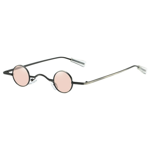 FYEGRE Shades Hop Retro Round Shape Fashion Sunglasses for Women and Men with Pink