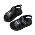 thumbnail image 4 of Gubotare Big Kids Sandals Boys Girls Summer Outdoor Athletic Sport Sandals for Little/Big Kids Size 7 (Black,7 Toddler), 4 of 4
