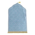thumbnail image 2 of Lipstore Prayer Mat Prayer Rug Muslim Prayer Rug Thick Floor Carpet Prayer Carpet Mat for Blue, 2 of 8