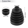 thumbnail image 4 of Unique Bargains No.31607545108 Outer CV Joint Boot Kit with Clamps for BMW X5 2007-2013, 4 of 7