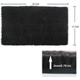 thumbnail image 2 of Alfombra de baño súper suave, alfombra de microfibra antideslizante extra gruesa, alfombra de baño de chenilla de secado rápido lavable a máquina para bañera y lavabo, certificada con bajo contenido, 2 of 5