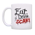 thumbnail image 3 of ThisWear Creepy Halloween Decor Eat Drink Be Scary Ceramic 11oz Coffee Mug Eat, 3 of 7