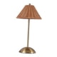 thumbnail image 3 of Lámpara de mesa portátil, lámpara de escritorio inalámbrica, luz de mesa a batería, luz de noche Marrón, 3 of 9