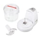 thumbnail image 3 of Inteprter Exprimidor doméstico, molinillo de de ajo transparente, mezclador triturador automático de acero inoxidable lavable para niños Cocina y Comedor, 3 of 6