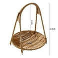 thumbnail image 3 of serony Handmade Tray Decor Kitchen Organizer for Holiday Birthday Wedding Round Single Tier, 3 of 9