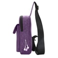 thumbnail image 1 of Bolsa Hombres / Mujeres Lona Cofre Paquetes Casual Crossbody Hombro Sling Bag (Púrpura) Ndcxsfigh Para Estrenar, 1 of 6