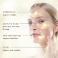 thumbnail image 3 of Skincare Products 24K Gold Hyaluronic Acid Eye Mask Remove Dark Eye Circles Collagen Eye Patches Korean Face Care Product, 3 of 4