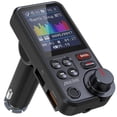 thumbnail image 1 of Transmisor FM Bluetooth Nulaxy KM30 para coche con pantalla de 1,8 pulgadas, 1 of 7