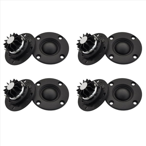 Tweeter Altavoz 6 Ohm 30W Hifi Película de Seda de Cúpula Blanda Altoparlante Neodimio Disipador de Dentado 8 Pcs