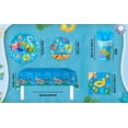 thumbnail image 6 of Summer Pool Party Supplies Tableware,169pcs Pool Birthday Tableware Set - Pool Party Plates and Napkins Sets, Pool Party Cups & Tablecloth etc Summer Pool Tableware for Summer Pool Party Decor, 6 of 7