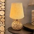 thumbnail image 6 of Cloth Lamp Shade Drum Lampshade Round lamp Shade Small Lamp Shades Lampshade Linen Pendant Lamp Shade Floor Lamp Shade Large Lamp Retro Lamp Cover Beige, 6 of 6