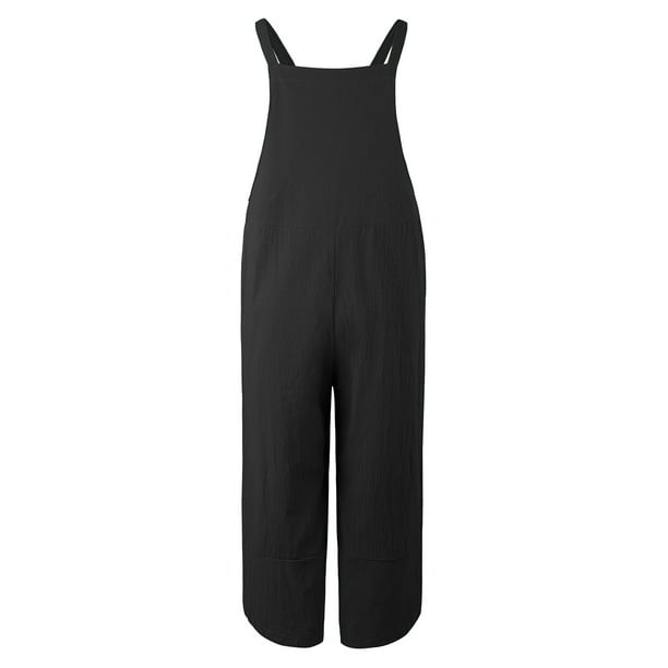 Black overalls best sale walmart