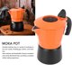 thumbnail image 4 of Moka Pot Cafetera Italiana Cafetera Compacta Cafetera con Aislamiento Térmico Múltiples Usos para Viajes Al Aire Libre Cafetera Caño de Goteo de Precisión ANGGREK Otros, 4 of 8