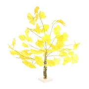 1Pc Ginkgo Tree Lamp Warm Light Decorative Light Ambient Light Without Battery