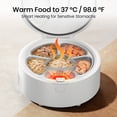 thumbnail image 3 of Invengo Smart Automatic Cat Feeder with Cooling & Heating, Wet & Dry Food Dispenser with 3MP Camera, App Control, Touch Screen, 5 Meal Timer, White, 3 of 10