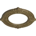 thumbnail image 3 of Ekena Millwork 11 1/8"OD x 6 1/8"ID x 5/8"P Benson Ceiling Medallion (Fits Canopies up to 6 1/8"), Hand-Painted Mississippi Mud Crackle, 3 of 7