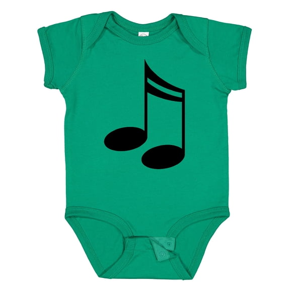 Inktastic Music Notes for the Music Lover Boys or Girls Baby Bodysuit