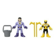 Bundle of 2 |Imaginext DC Super Friends Series 6 - Zan & Duke Thomas (No Packaging)