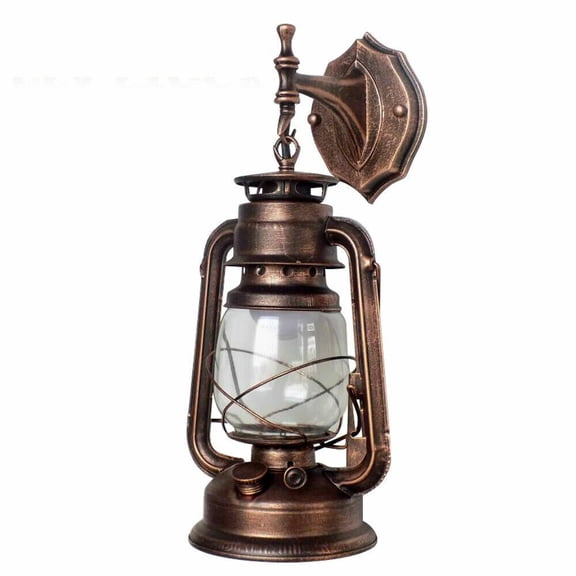 Wall Sconce Lamp Porch Light Rustic Lantern Lamp Industrial Retro E27 Wall Lighting Fixture