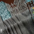 thumbnail image 5 of Rustic Windmill Farmhouse Blackout Curtains, Sunflower Chicken Print Curtains 38"Wx45"L, Vintage Country Western Curtains & Drapes Teens Adult Bedroom, Barn Door Wooden Plank Window Curtains, 5 of 6