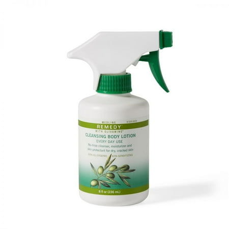 Medline Remedy Olivamine Cleansing Body Lotion 8 OZ, 12 Count