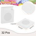 thumbnail image 2 of 32Pcs Cajas de Empaque para Jabón 3.5 x 3.5 x 0.6 Pulgadas Caja de Kraft para Empaque de Repostería, Dulces, Exhibición de Joyería (Blanco), 2 of 6