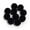 Round-Black, variant on 50 Pcs Christmas Velvet Beads, 16mm Spacer Beads Ornaments Fall Bead Christmas Tree Collar for Jewelry Bracelets Making Home Hanging Garland Tiered Tray Tree Decor Party Decoration