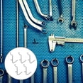 thumbnail image 1 of ifundom 5Pcs Pegboard Store Hooks V Shape for Efficient Home Organization, 1 of 8