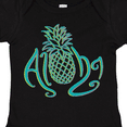 thumbnail image 4 of Inktastic Aloha- with Multicolor Teal Pineapple Boys or Girls Baby Bodysuit, 4 of 5
