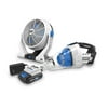HART 20-Volt Fan and Automotive Hand Vacuum Kit