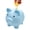 Blue, variant on SUSWIM Large Piggy Banks, Cute Plastic Pig Money Box, Piggy Bank for Girls and Boys, Unbreakable Plastic Coin Bank Fun Gifts for Birthday, Festival, Baby Shower (Blue)