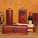 thumbnail image 4 of Caja de vino tinto de madera antigua, caja de regalo para celebración de bodas y festivales, caja de regalo a juego, 4 of 5