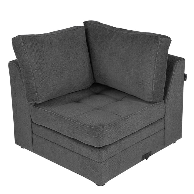 Sillón Esquinero Dicasa Versa Gris Carbón