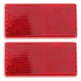 thumbnail image 1 of KAKOWELY trailer reflectors 2pcs Trailer Reflectors For Enhance Nighttime Driving Safety Splashproof Reflective Strips For Trucks Cars And Motorcycles2.56"X1.18"X0.39", 1 of 5