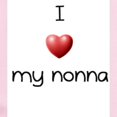 thumbnail image 2 of CafePress - I Love My Nonna Infant Bodysuit - Baby Light Bodysuit, Size Newborn - 24 Months, 2 of 4