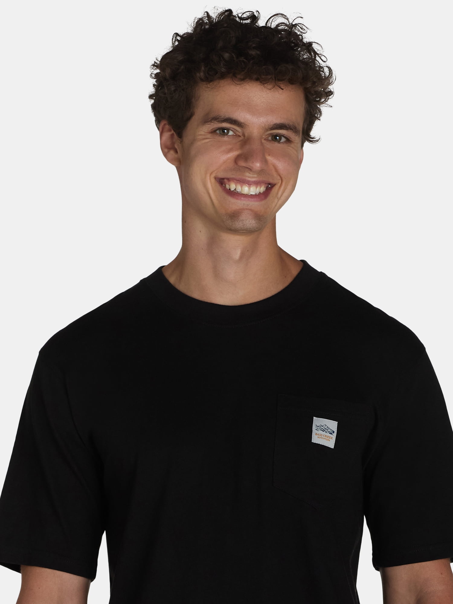 Bass Creek Outfitters Men's Cotton Pocket Tee, Sizes M-2XL