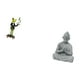 thumbnail image 5 of Estatua de Buda de mono y rana camarero, escultura de animal, figura decorativa creativa, adorno de mesa para chimenea, entrada, estante, regalo de cu, 5 of 8