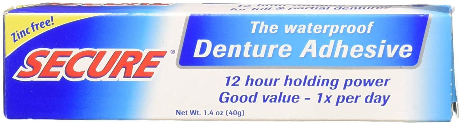 SECURE DENTURE ADHESIVE