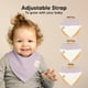 thumbnail image 3 of Bandana de algodón orgánico Baby Bibs KeaBabies, paquete de 10 unidades, 3 of 9